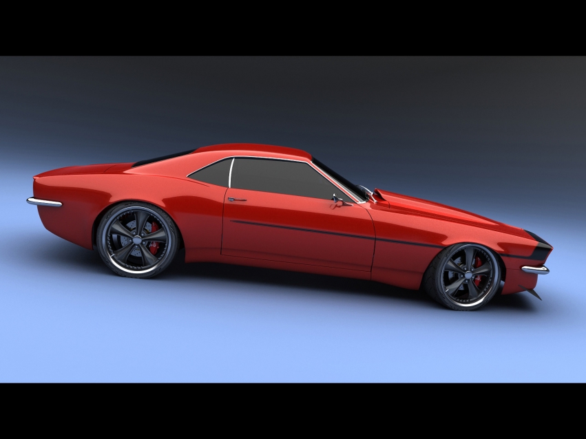 Auto wallpapers Chevrolet Camaro Concept SS 2+2 1967 by Bo Zolland