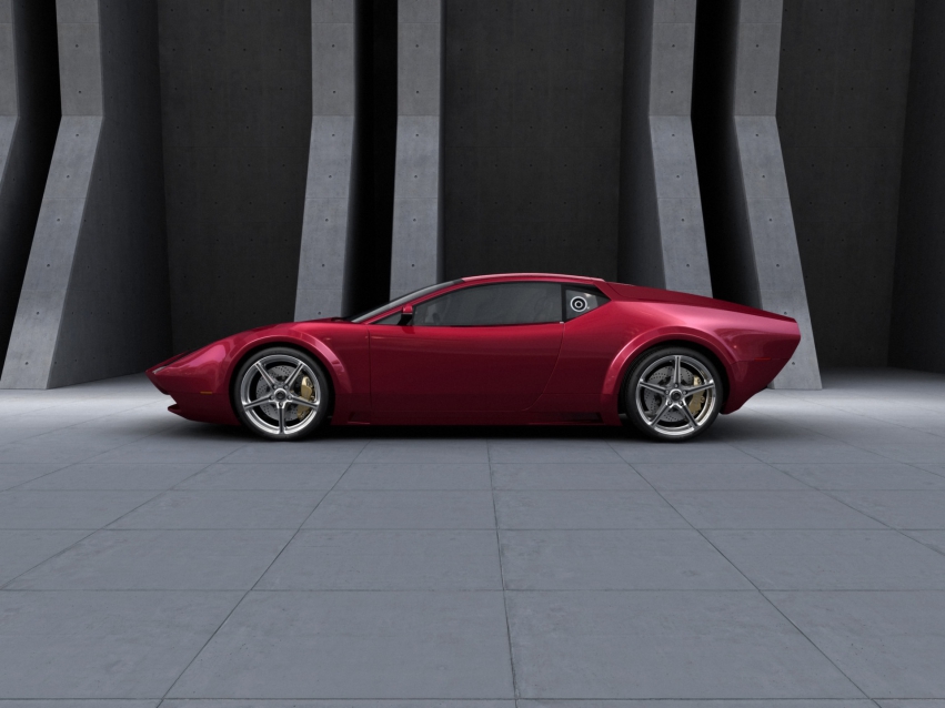 Авто обои Другие De Tomaso PANTERA Concept car 2007 by Stefan Schulze