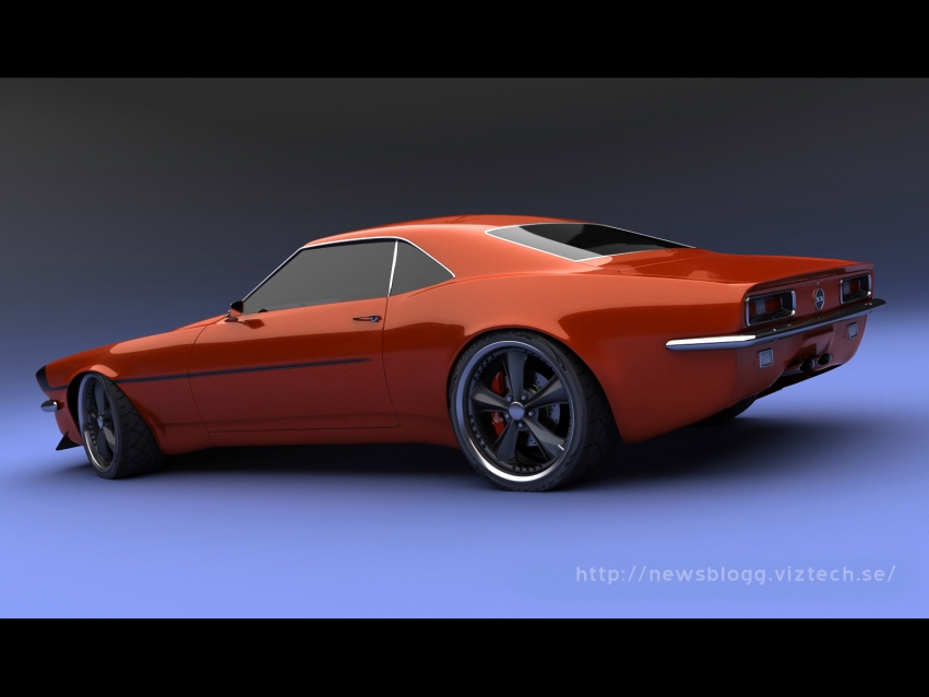 Auto wallpapers Chevrolet Camaro Concept SS 2+2 1967 by Bo Zolland