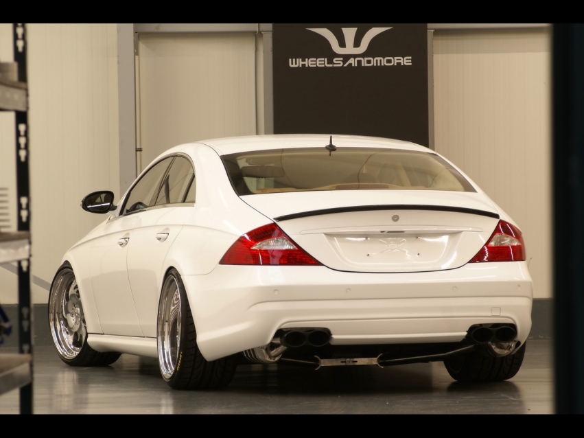 Авто обои Mercedes-Benz Wheelsandmore CLS White Label 2009
