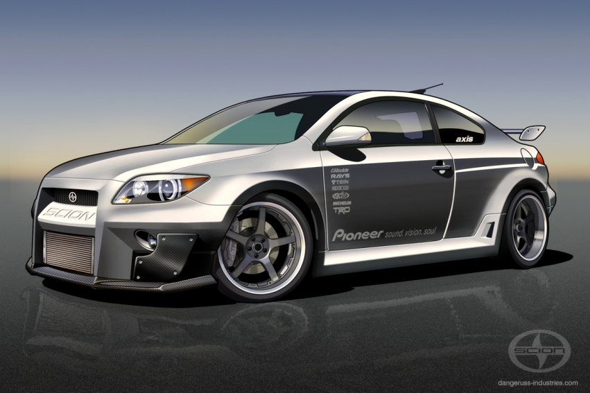 Авто обои Другие SCION TC