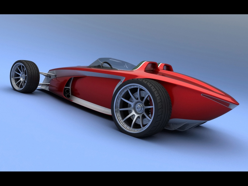 Авто обои Другие Delithium Concept by Bo Zolland 2009