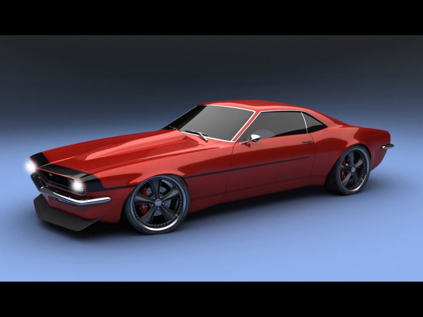 Auto wallpapers Chevrolet Camaro Concept SS 2+2 1967 by Bo Zolland