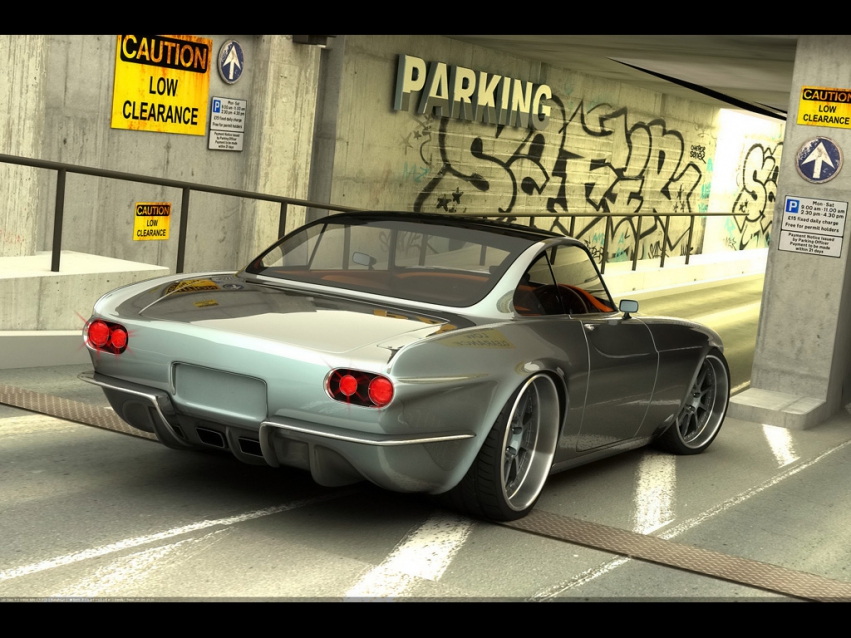 Авто обои Другие VOX 1800 Renderings by Bo Zolland 2009