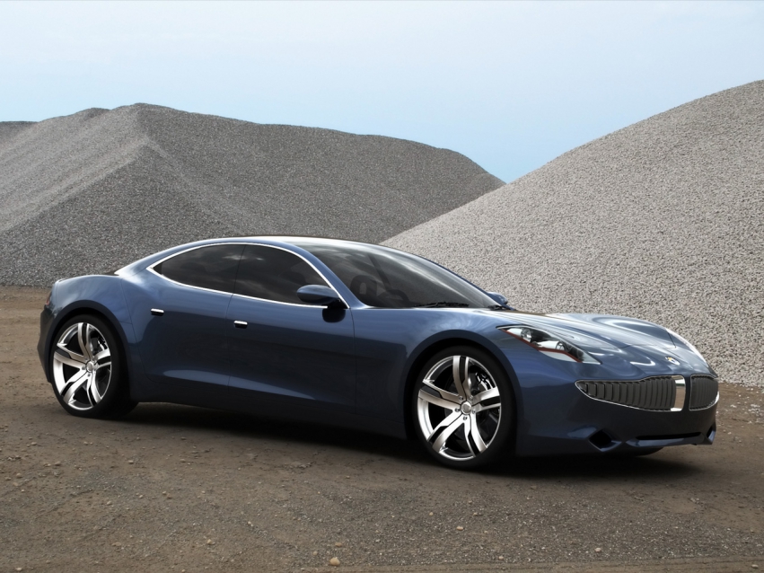 Авто обои Другие 2010 Fisker Four-Door Plug-In Hybrid Sports Sedan
