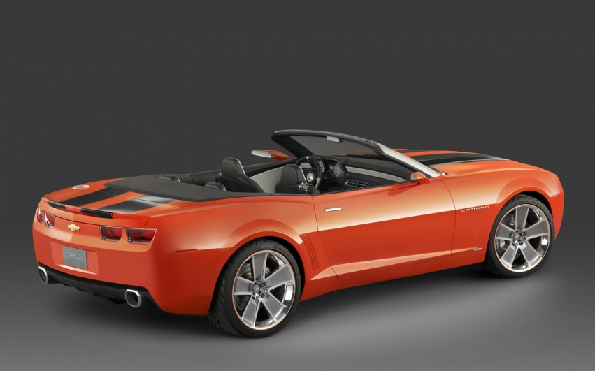 Auto wallpapers Chevrolet Camaro Convertible Concept