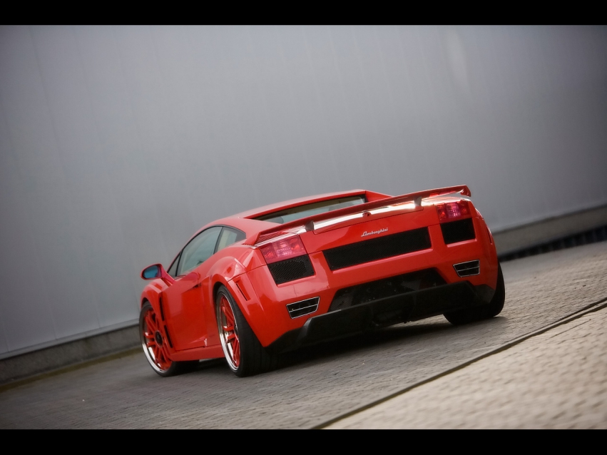 Auto wallpapers Lamborghini IMSA Lamborghini Gallardo GTV Red 2007