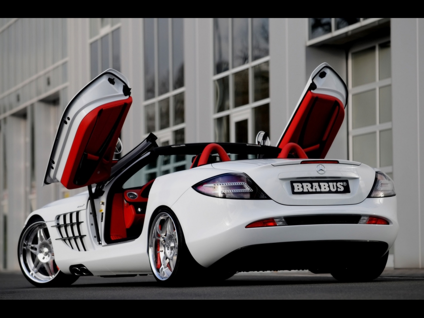 Auto wallpapers Mercedes-Benz 2008 Brabus SLR McLaren Tender Package