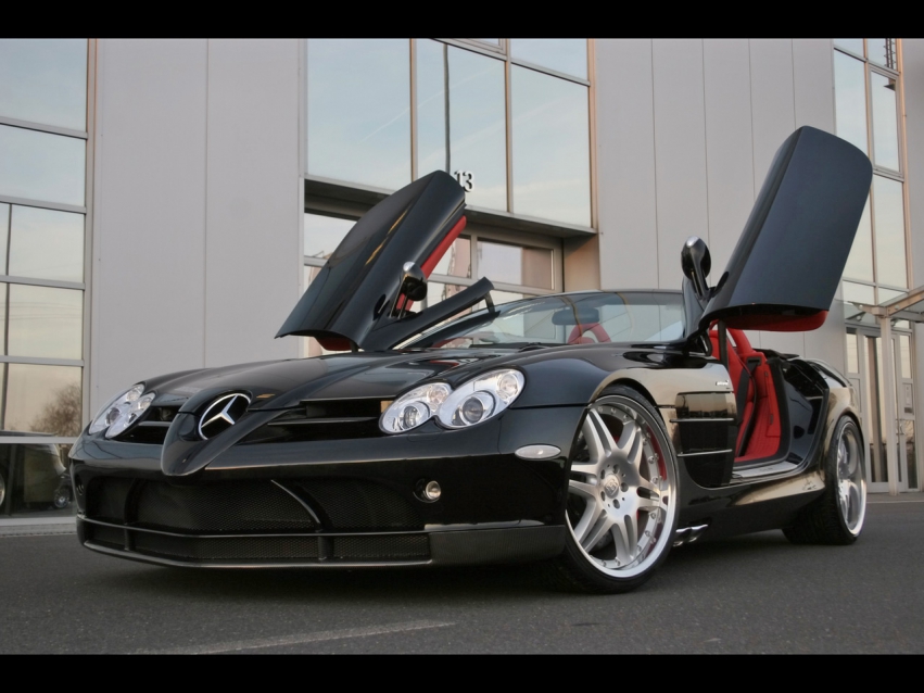 Auto wallpapers Mercedes-Benz 2008 Brabus Mercedes-Benz SLR Roadster McLaren