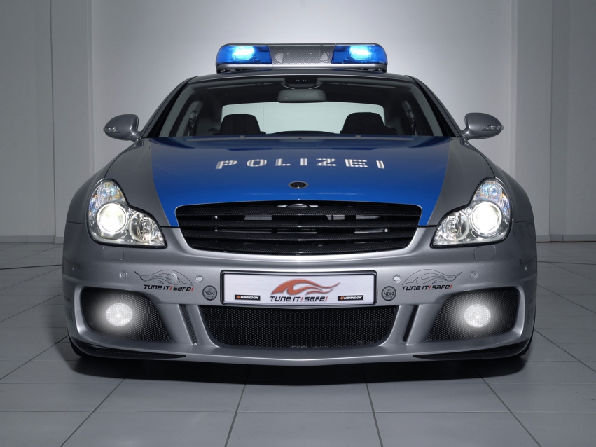 Auto wallpapers Mercedes-Benz Brabus Rocket Polizei (C219)