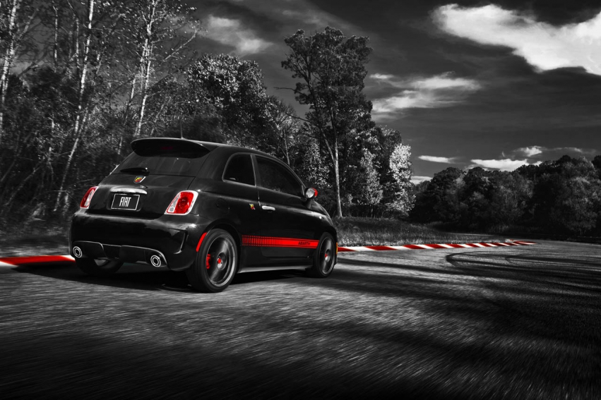 Auto wallpapers Fiat 500 Abarth 2012