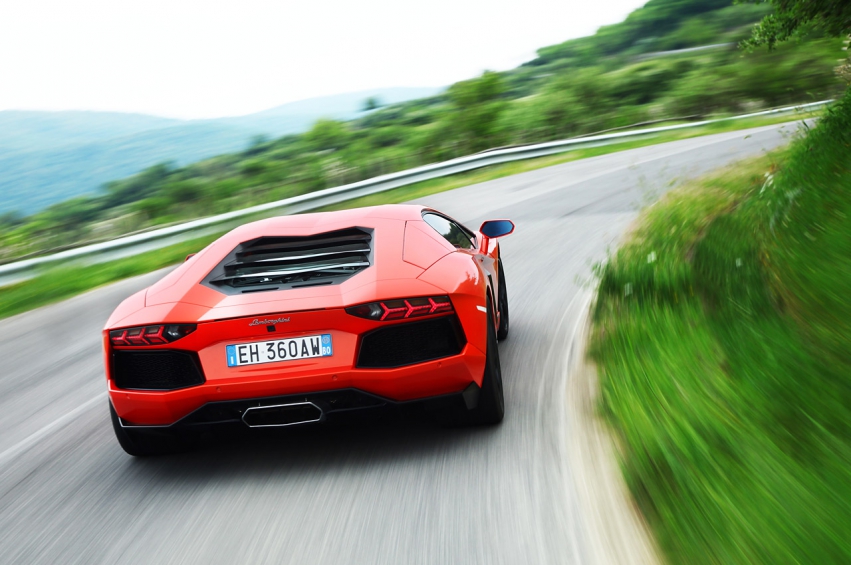 Auto wallpapers Lamborghini Aventador LP700-4 2012