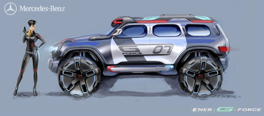 Auto wallpapers Mercedes-Benz Ener-G-Force concept 2012