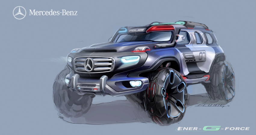 Auto wallpapers Mercedes-Benz Ener-G-Force concept 2012