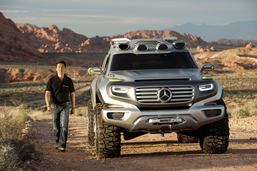 Auto wallpapers Mercedes-Benz Ener-G-Force concept 2012