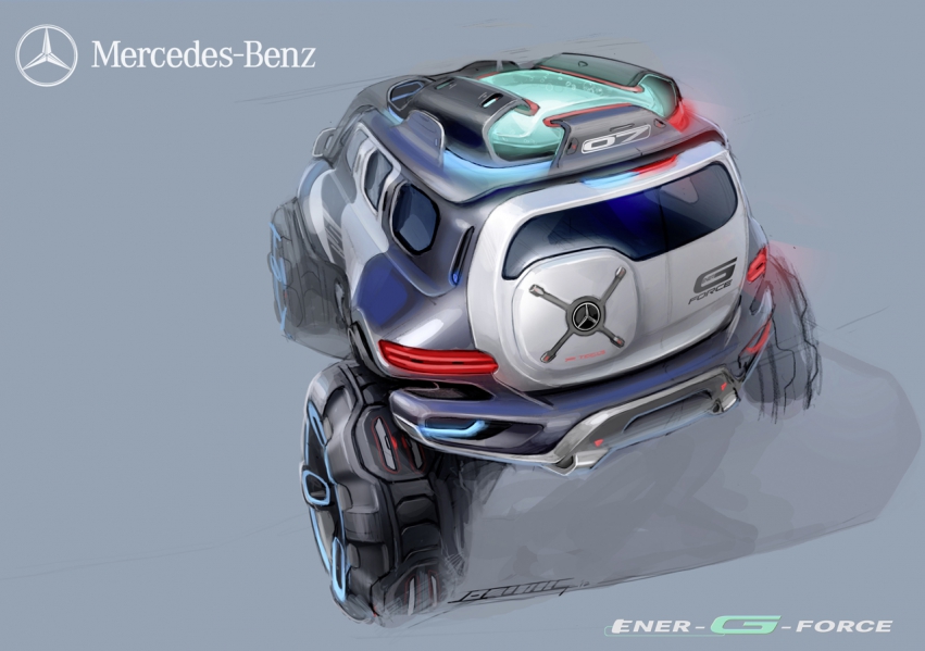 Auto wallpapers Mercedes-Benz Ener-G-Force concept 2012