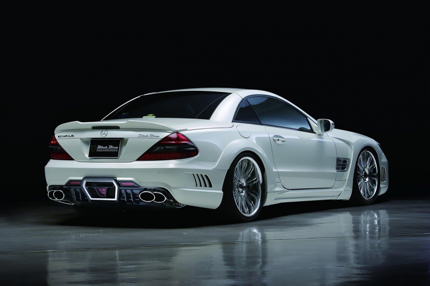 Auto wallpapers Mercedes-Benz SL Wald 2011