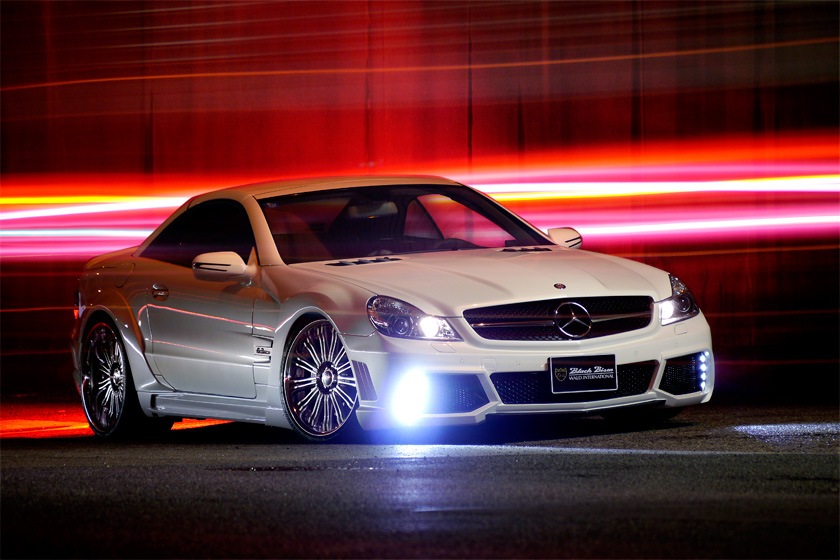 Auto wallpapers Mercedes-Benz SL Wald 2011