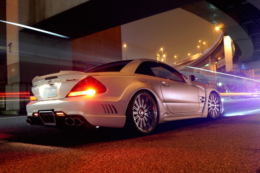 Auto wallpapers Mercedes-Benz SL Wald 2011