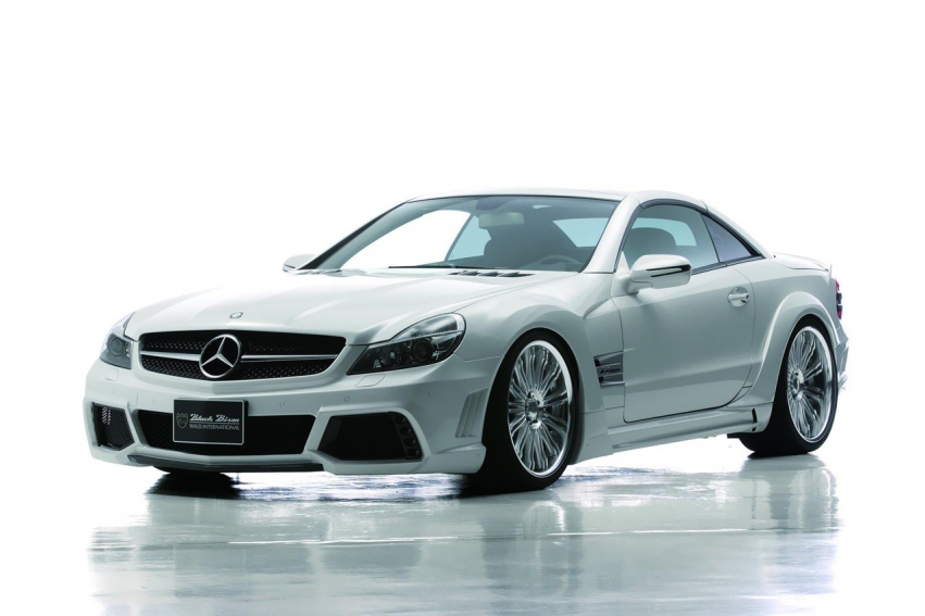 Auto wallpapers Mercedes-Benz SL Wald 2011