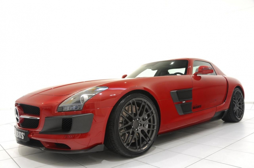 Авто обои Mercedes-Benz SLS BRABUS WIDESTAR