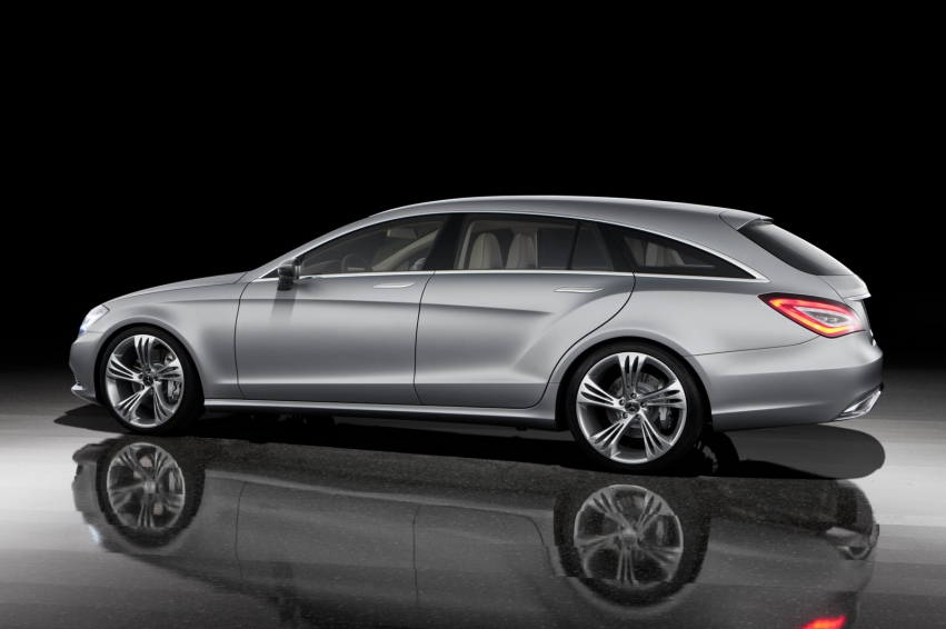 Авто обои Mercedes-Benz CLS Shooting Break Concept 