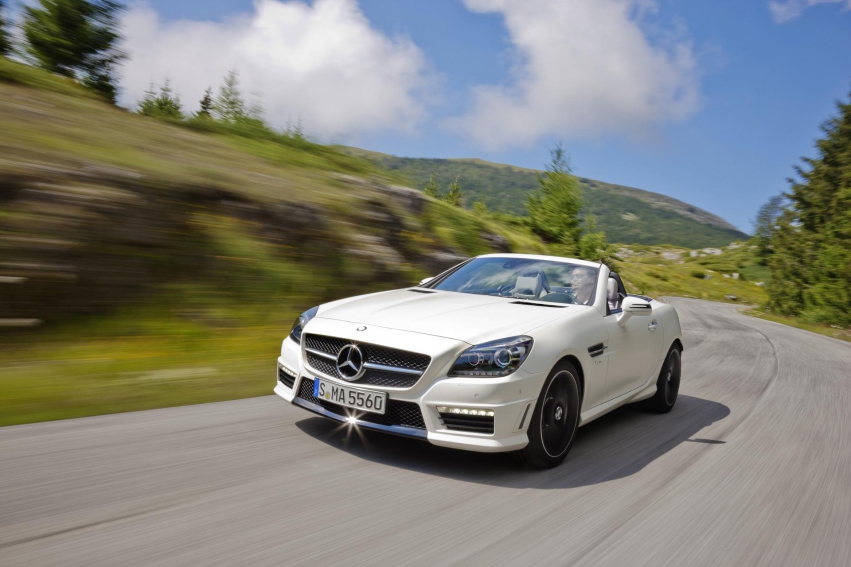 Auto wallpapers Mercedes-Benz SLK55 AMG 2012