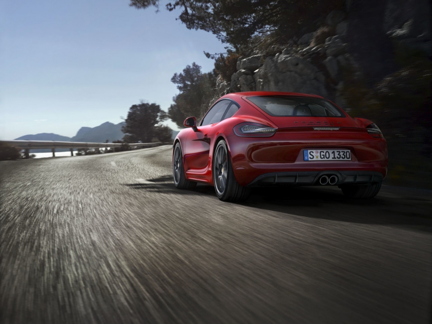 Auto wallpapers Porsche Boxster GTS and Cayman GTS