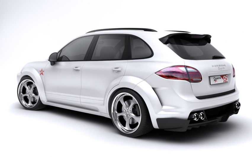 Auto wallpapers Porsche Cayenne Met-R Radical Star